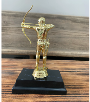 Archery Trophy, Male Archery Trophy, 4H Archery, Archery League, School Archery,