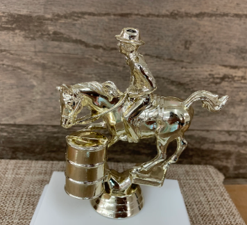 Barrel Racing Trophy, Not My First Rodeo Trophy