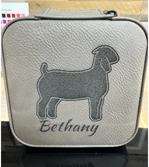 Custom Livestock Engraved Jewelry Box